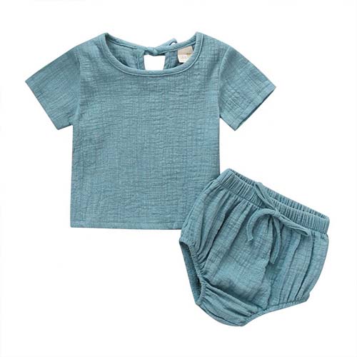 Organic Cotton Muslin Baby Clothes, Muslin Shirts Supplier - HBBABY